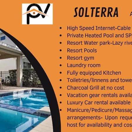 5259 Villa -Solterra Resort -Pool Spa